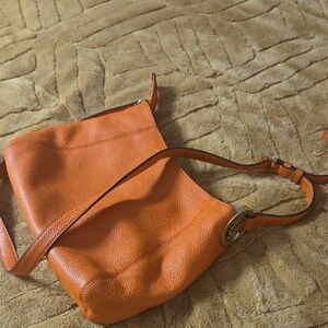 Michael Kors Vibrant Orange Crossbody Bag